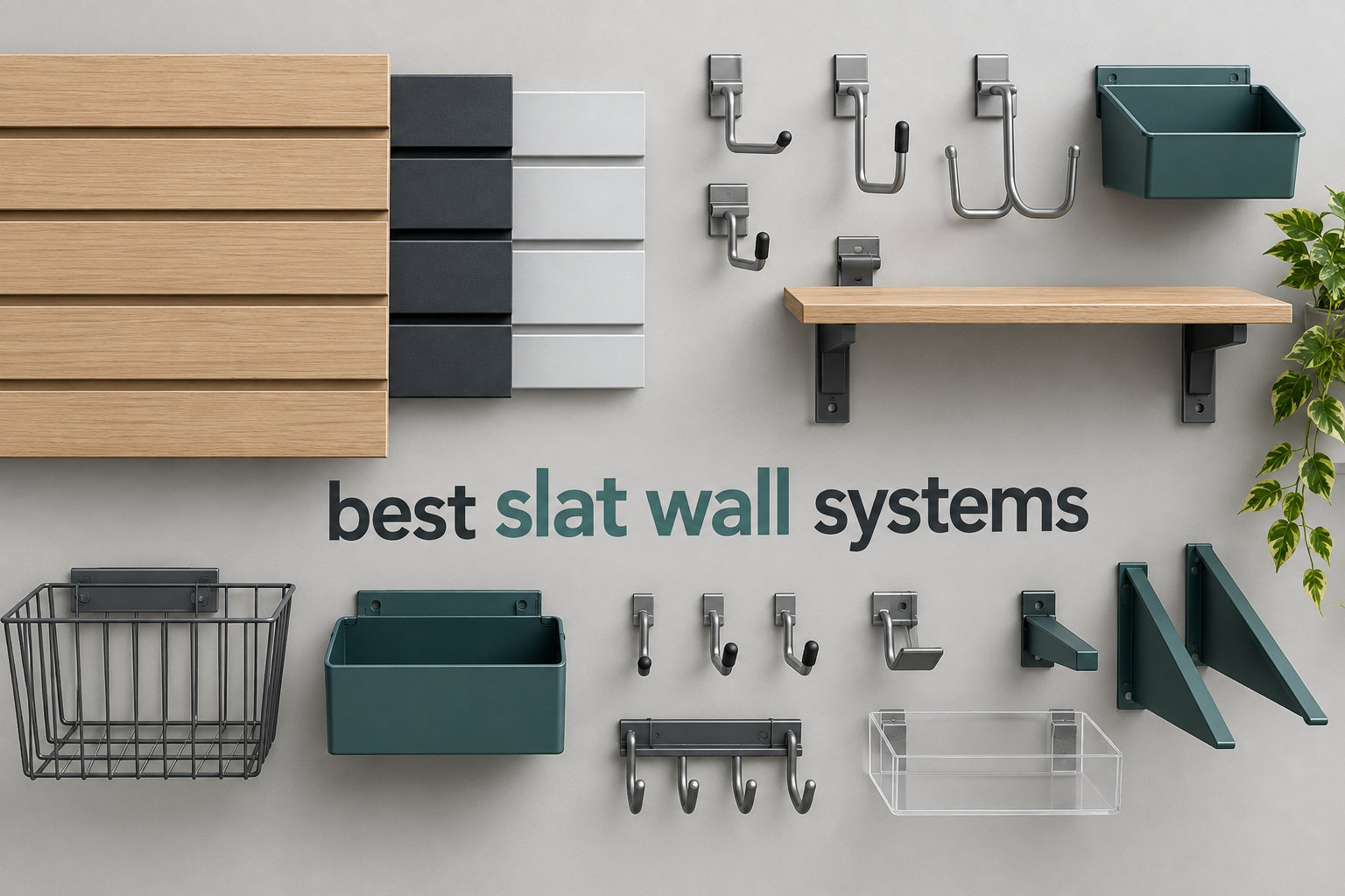 best slat wall systems
