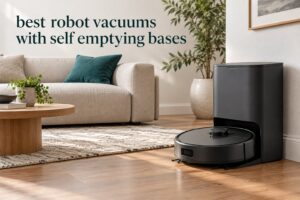best robot vacuums with self emptying bases