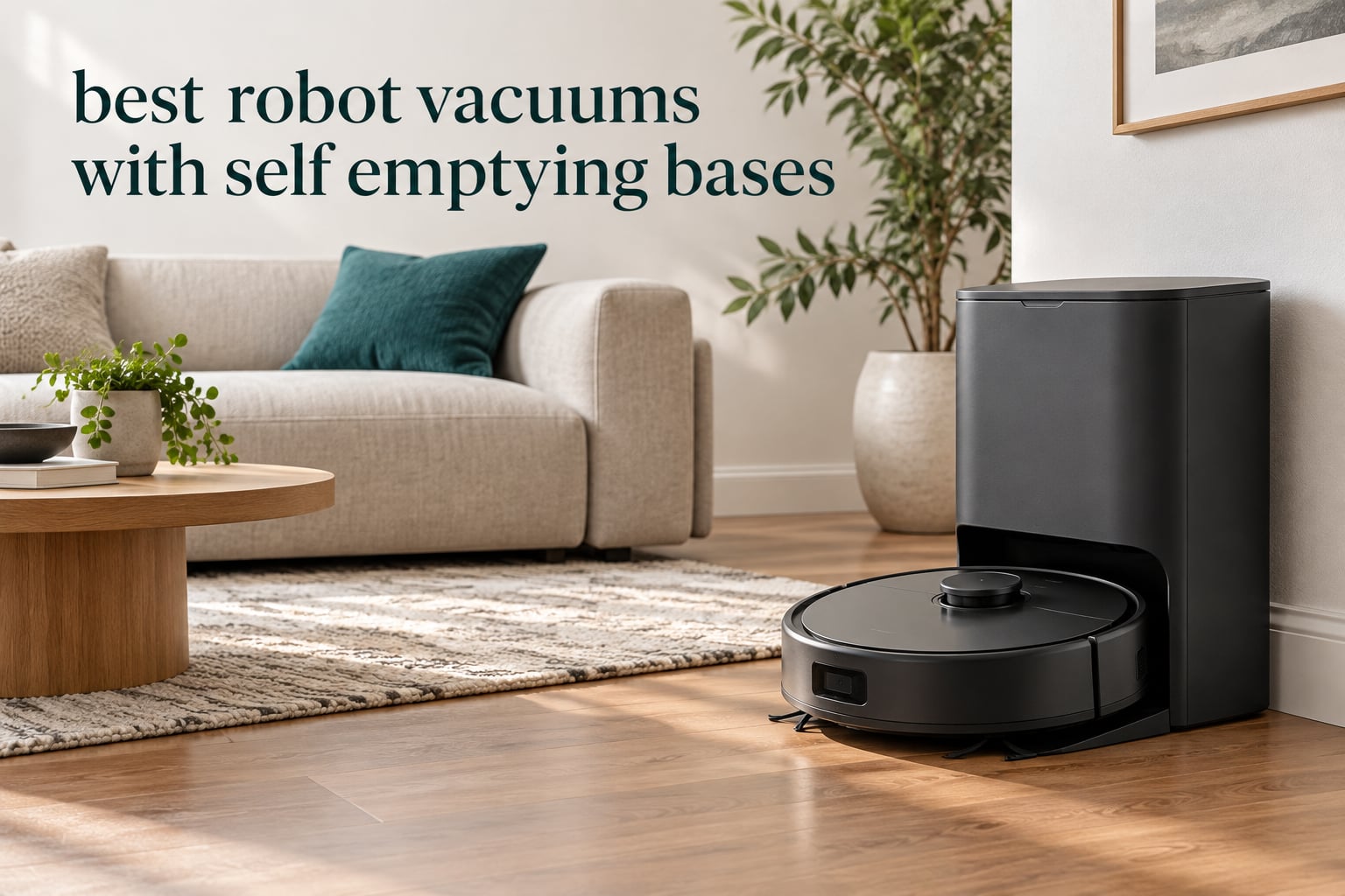 best robot vacuums with self emptying bases