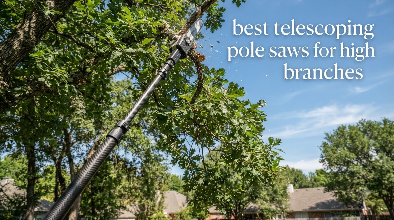 best telescoping pole saws for high branches