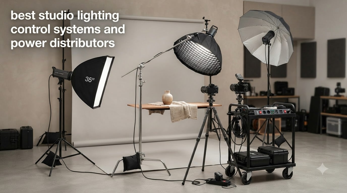 best studio lighting control systems and power distributors