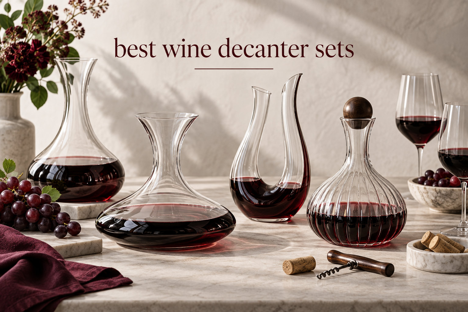 best wine decanter sets