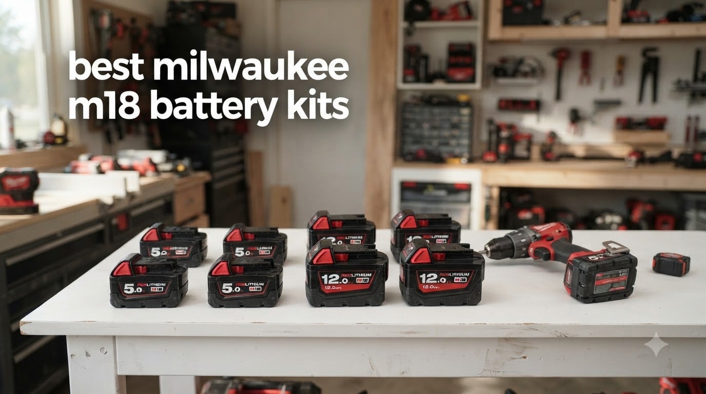 best milwaukee m18 battery kits