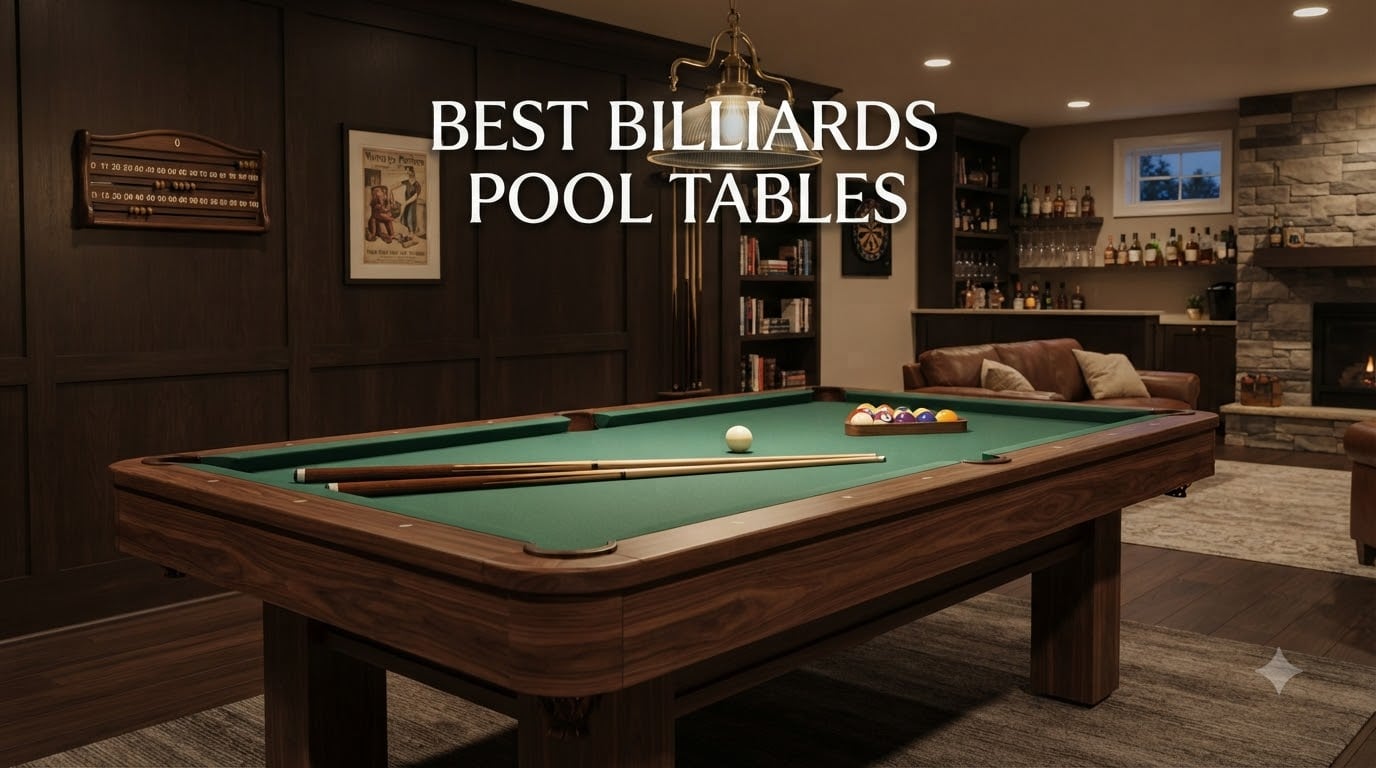 best billiards pool tables