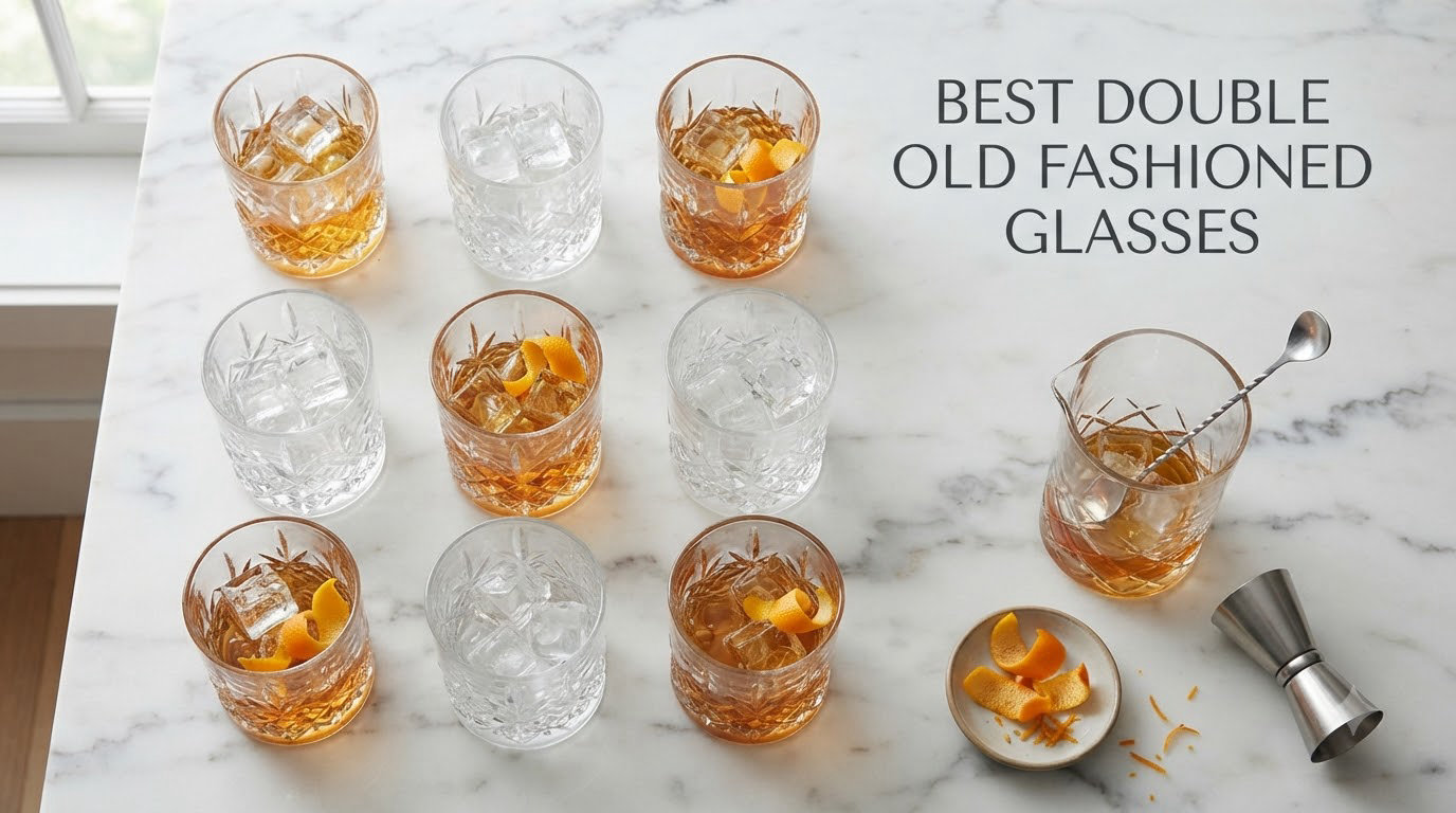best double old fashioned glasses