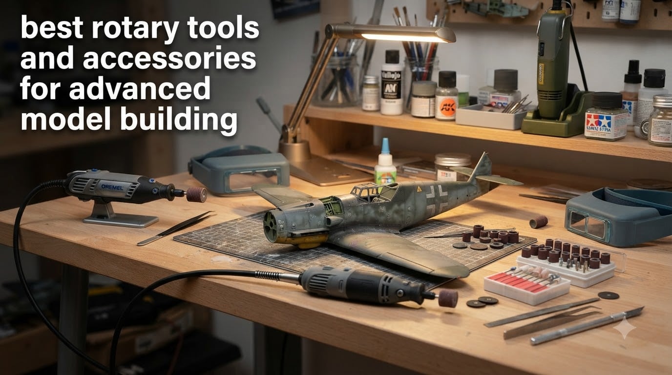 best rotary tools and accessories for advanced model building