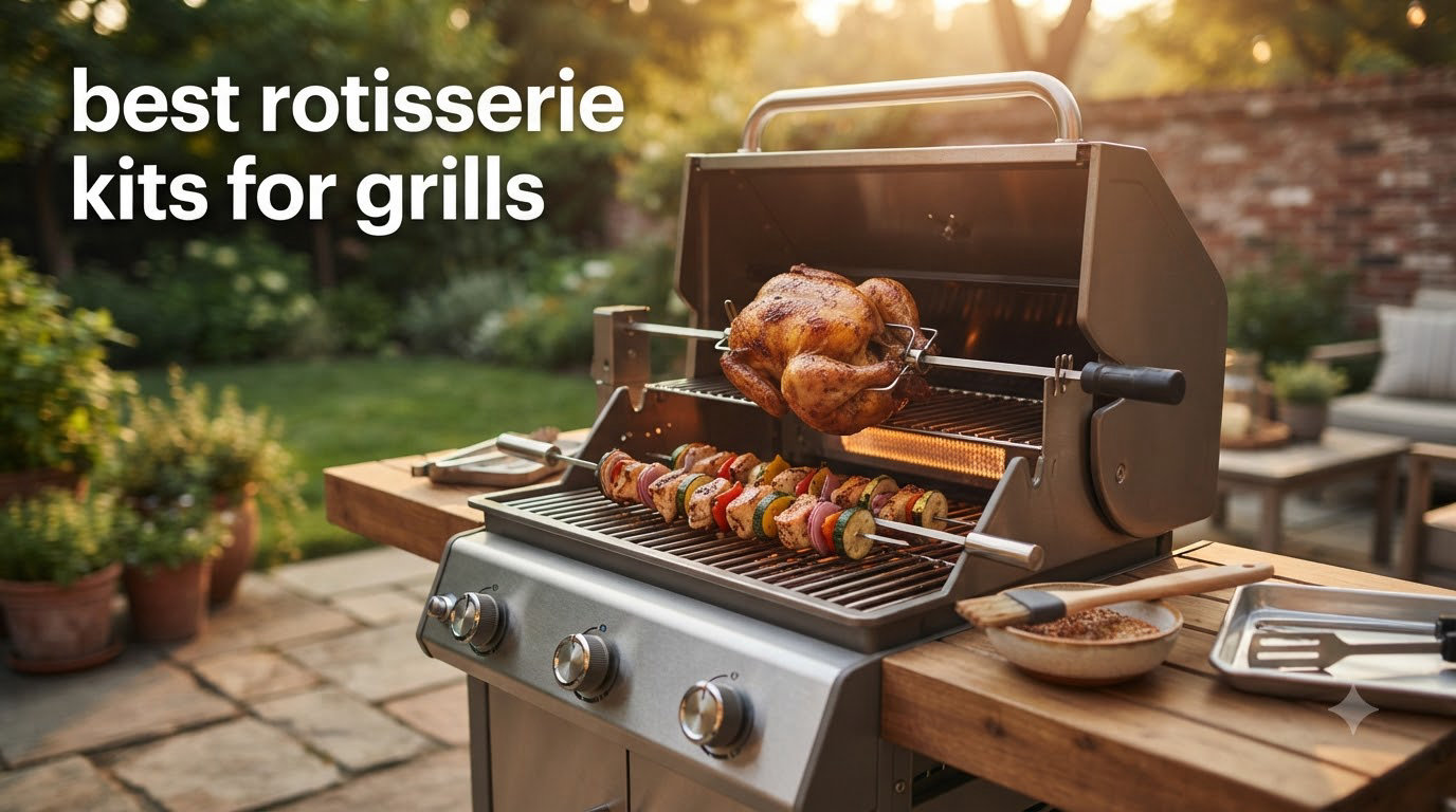 best rotisserie kits for grills