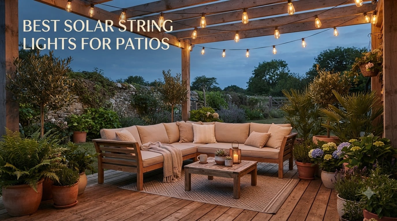 best solar string lights for patios