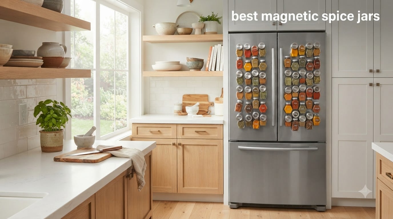 best magnetic spice jars