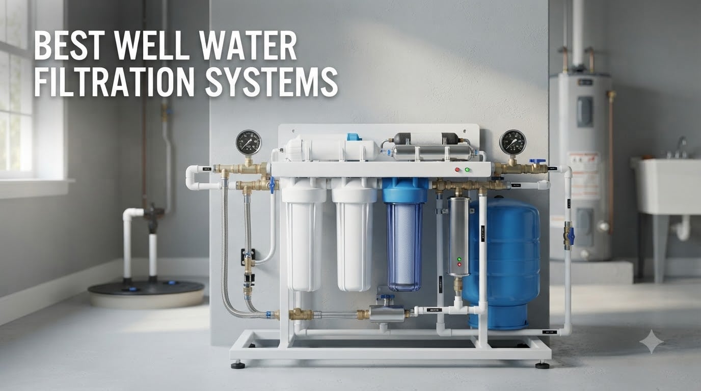 best well water filtration systems