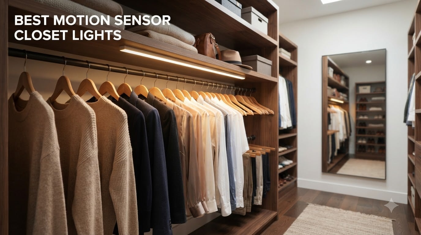 best motion sensor closet lights