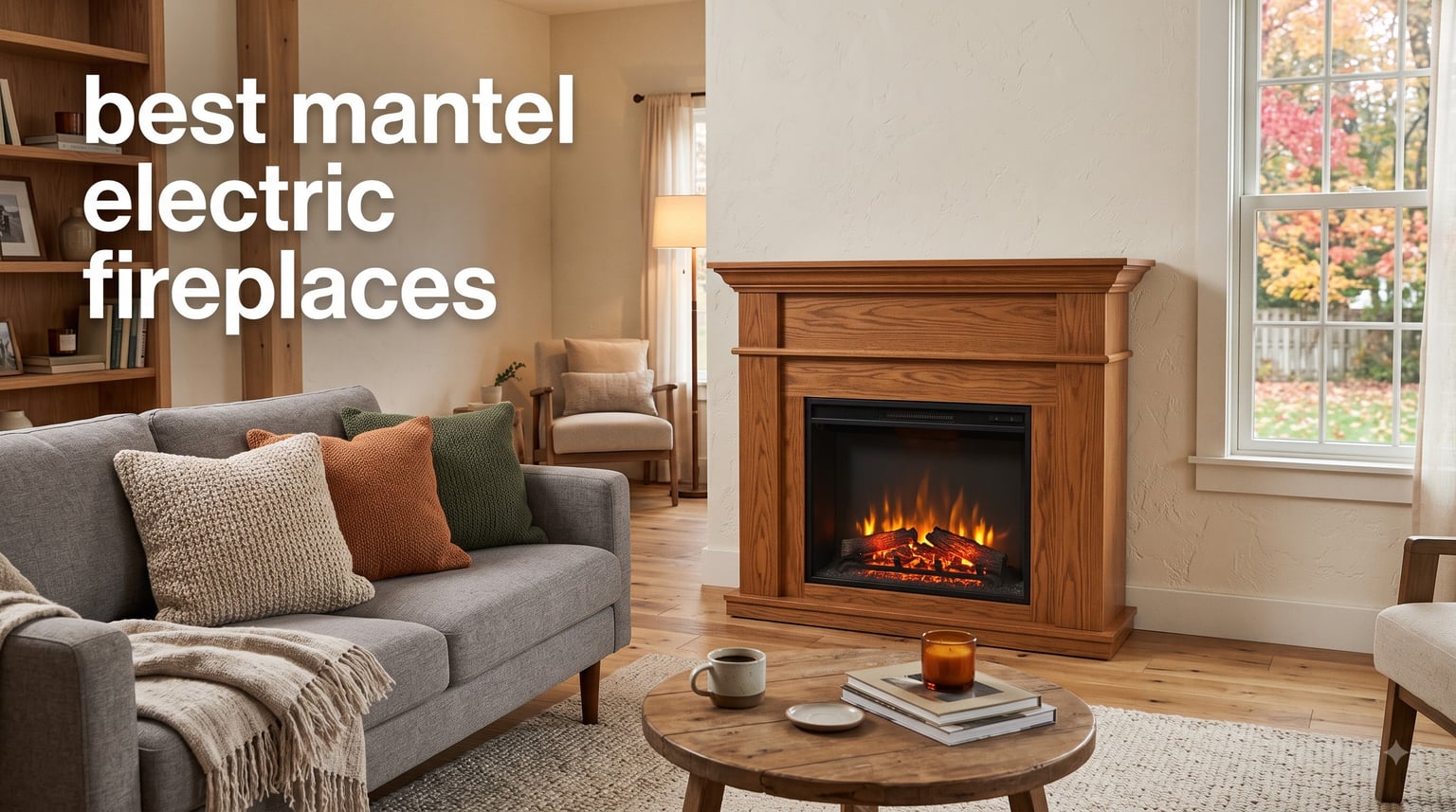 best mantel electric fireplaces
