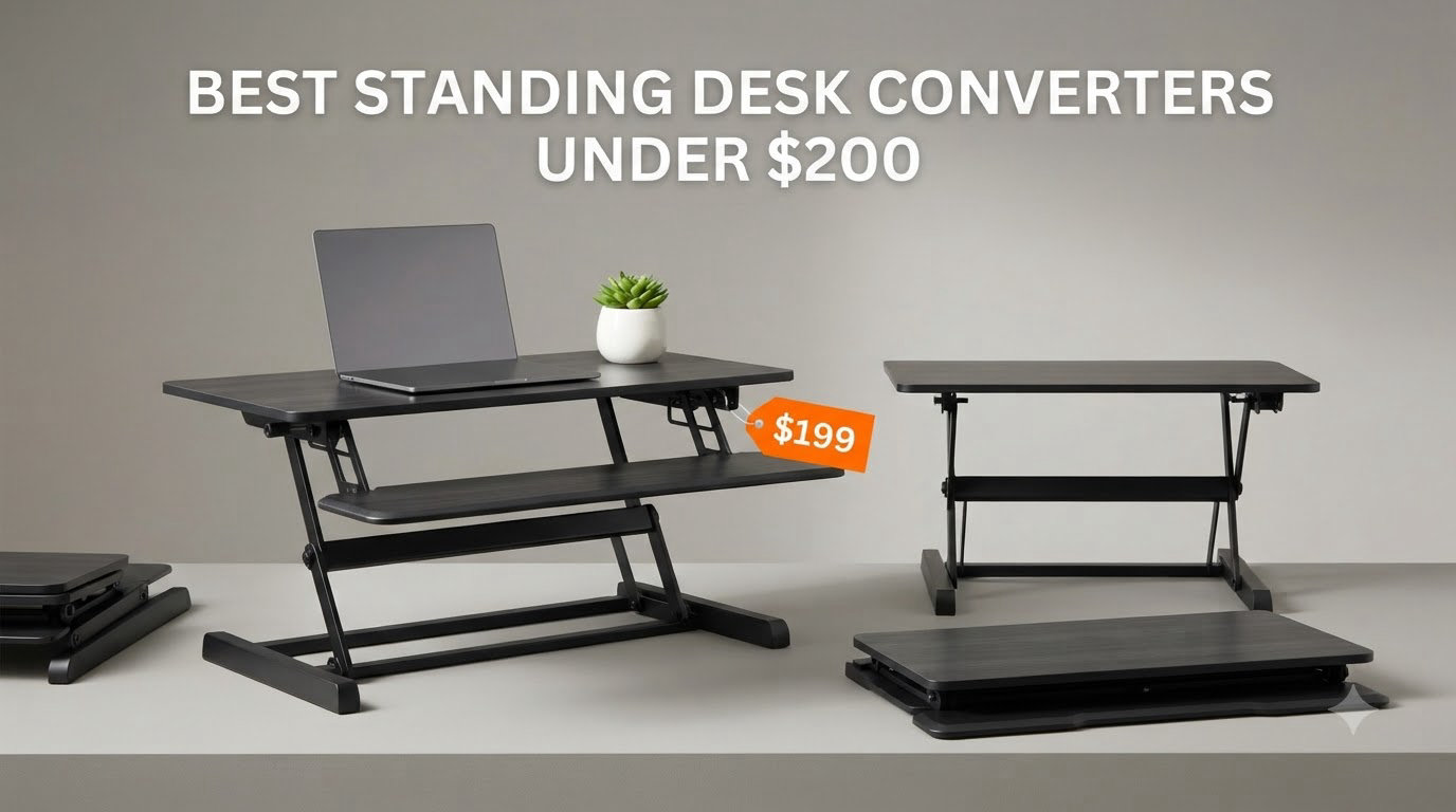 best standing desks converters under $200