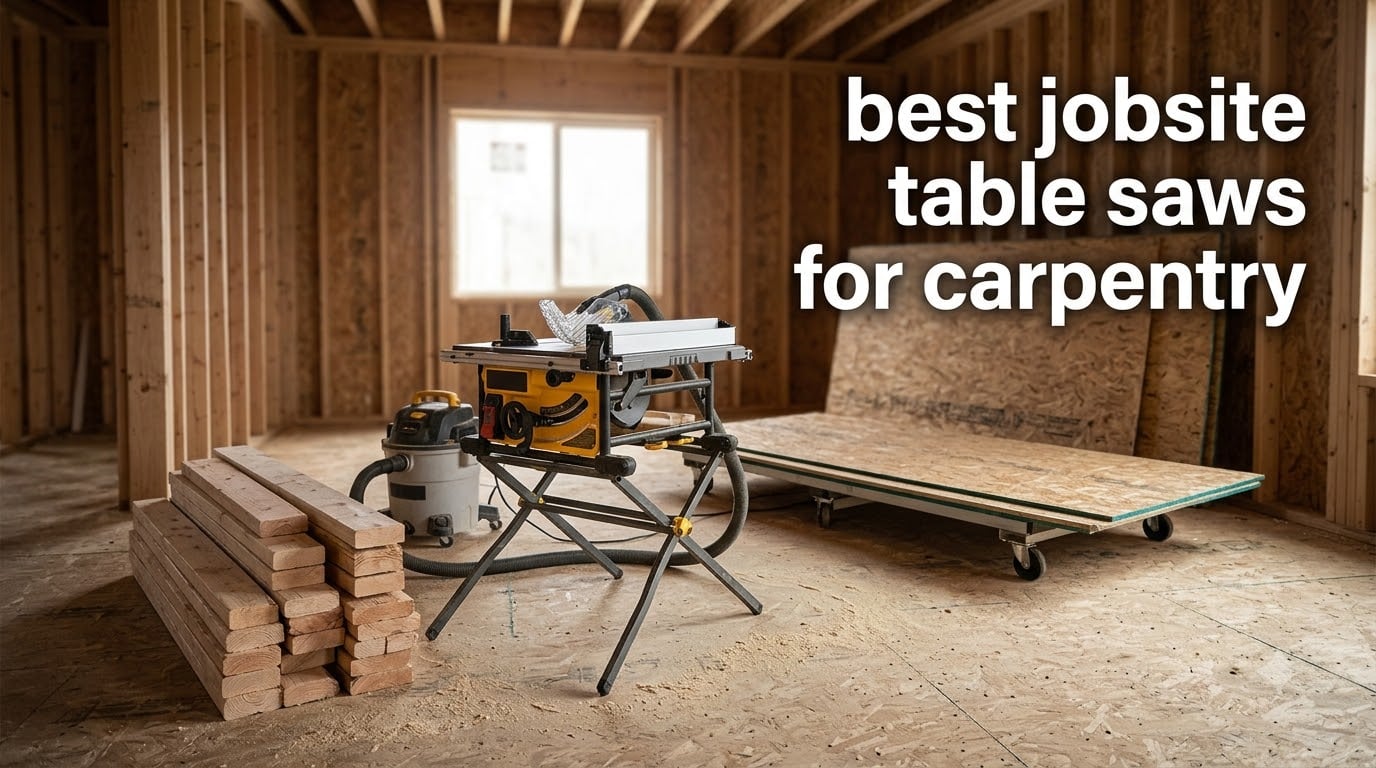 best jobsite table saws for carpentry