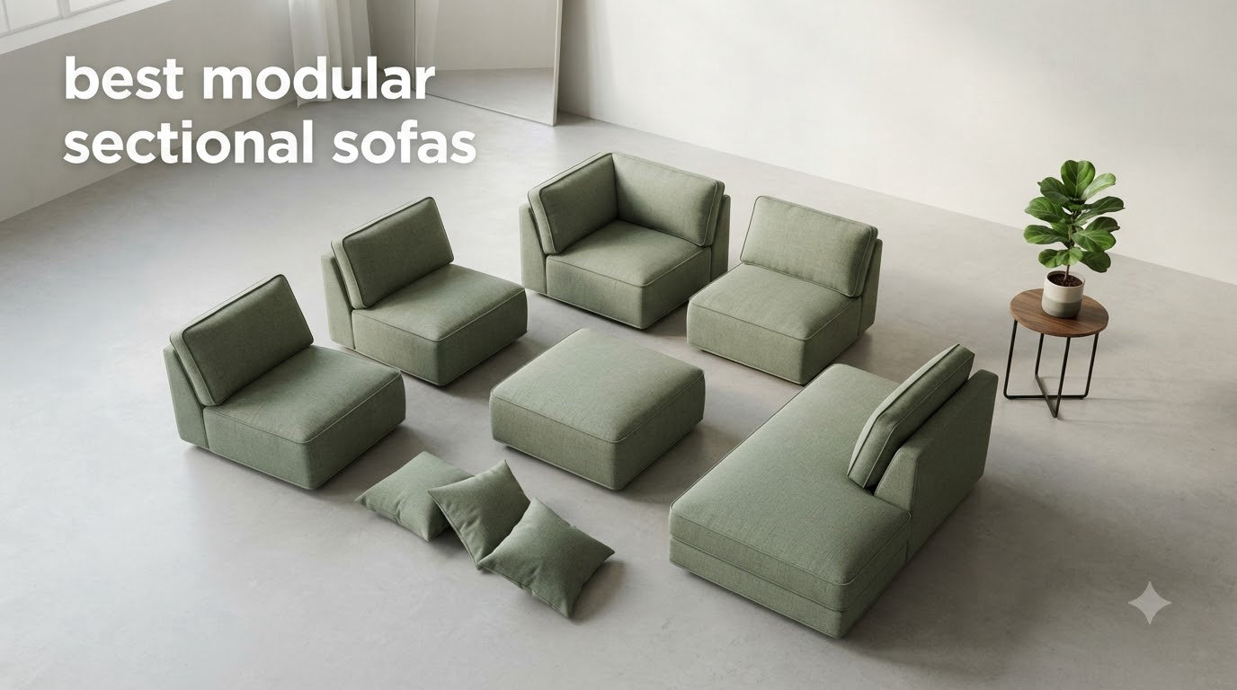 best modular sectional sofas