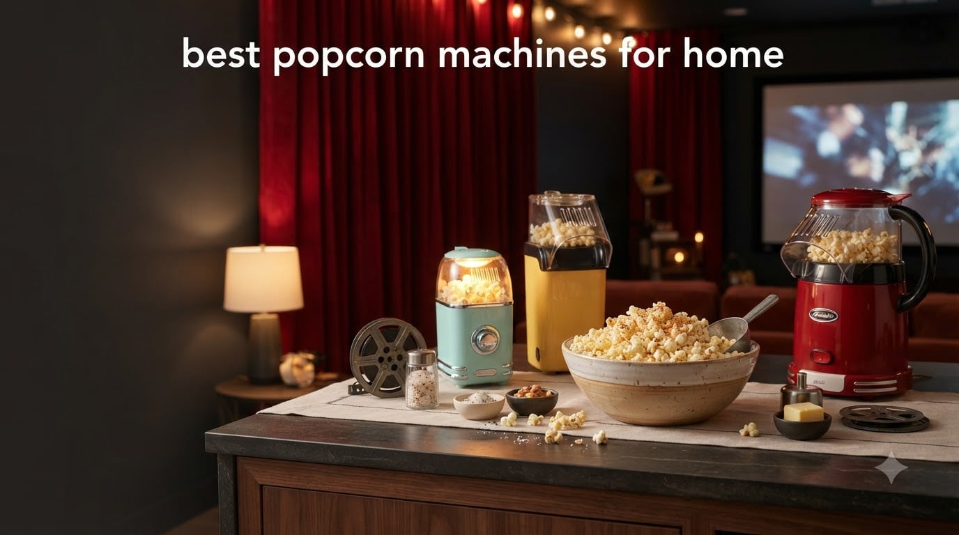 best popcorn machines for home