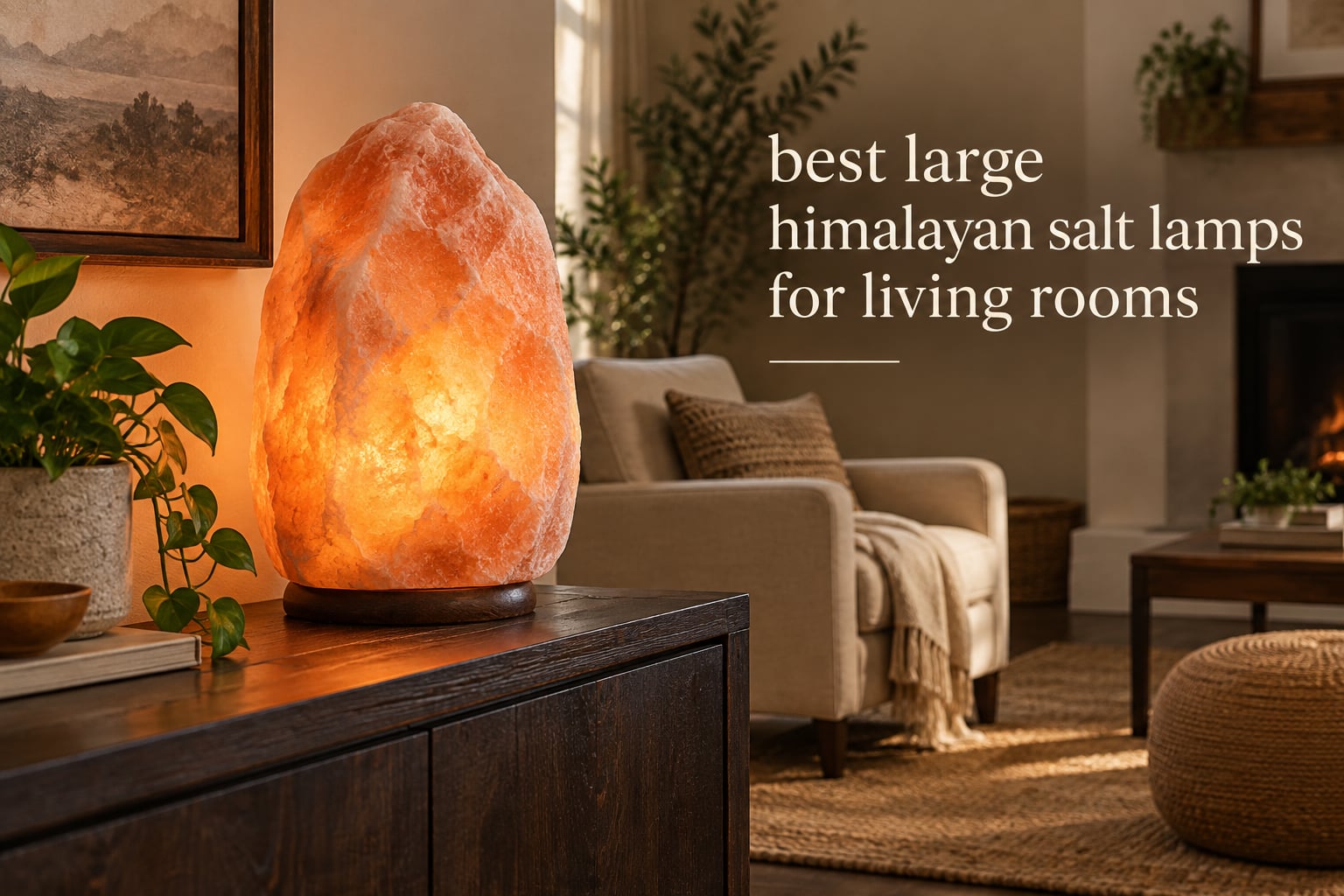 best large himalayan salt lamps for living rooms