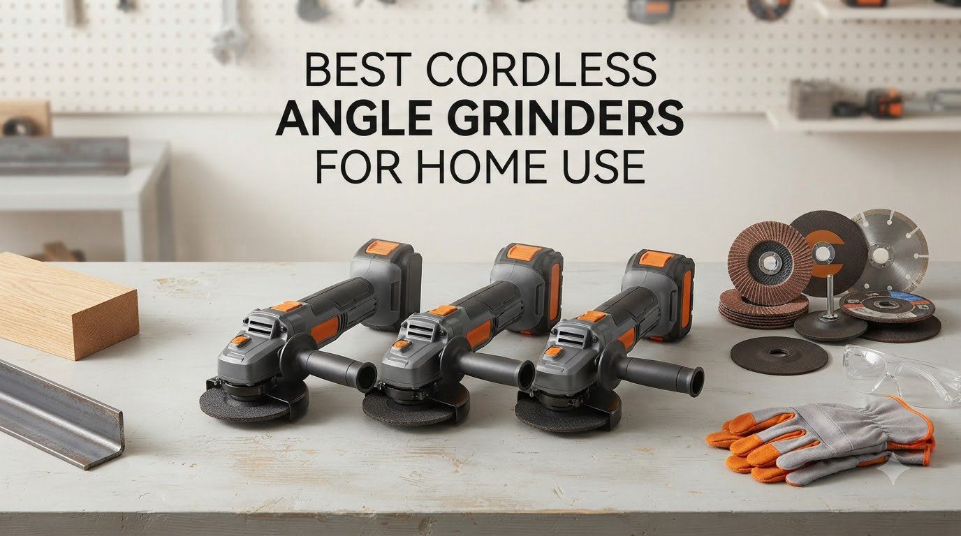 best cordless angle grinders for home use