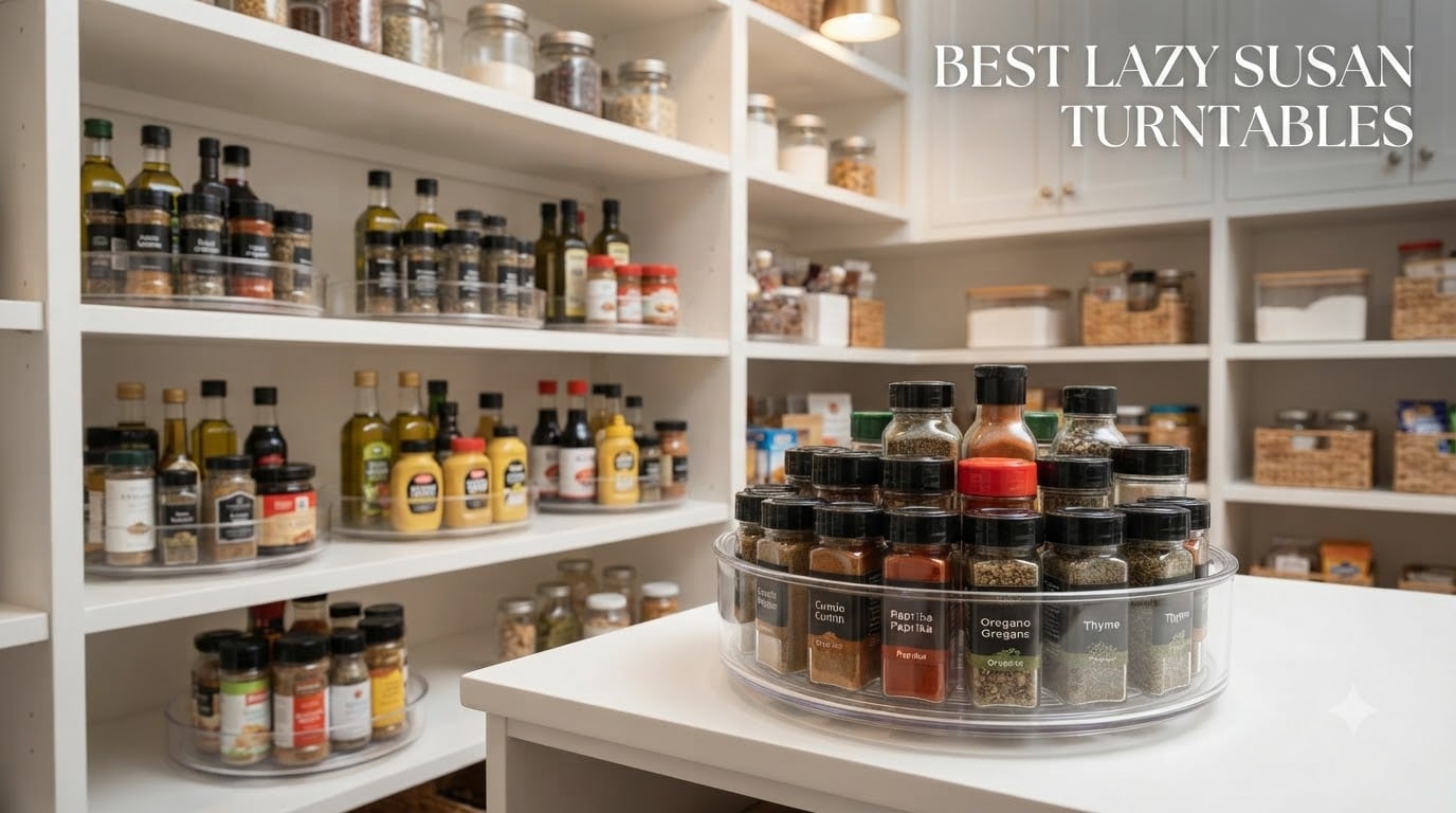 best lazy susan turntables