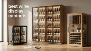 best wine display cabinets