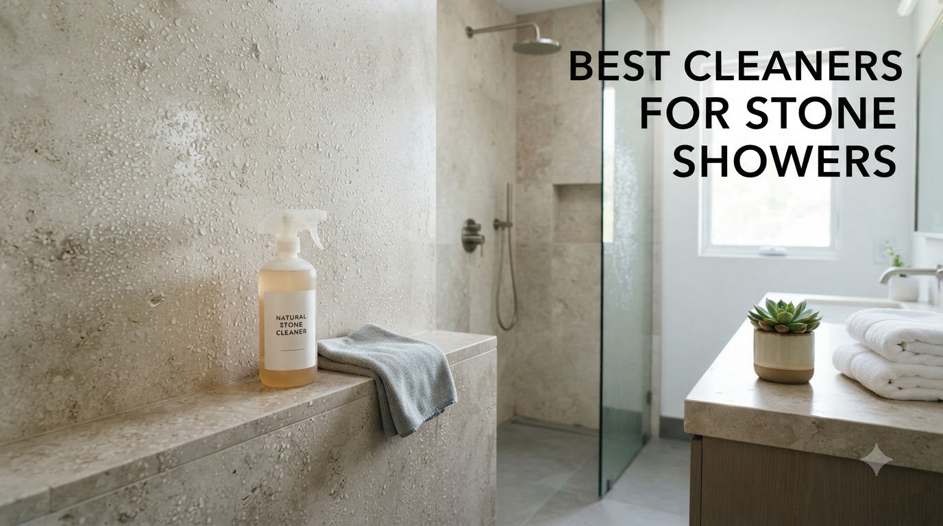 best cleaners for stone showers