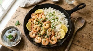 one pan shrimp dinner recipes with rice