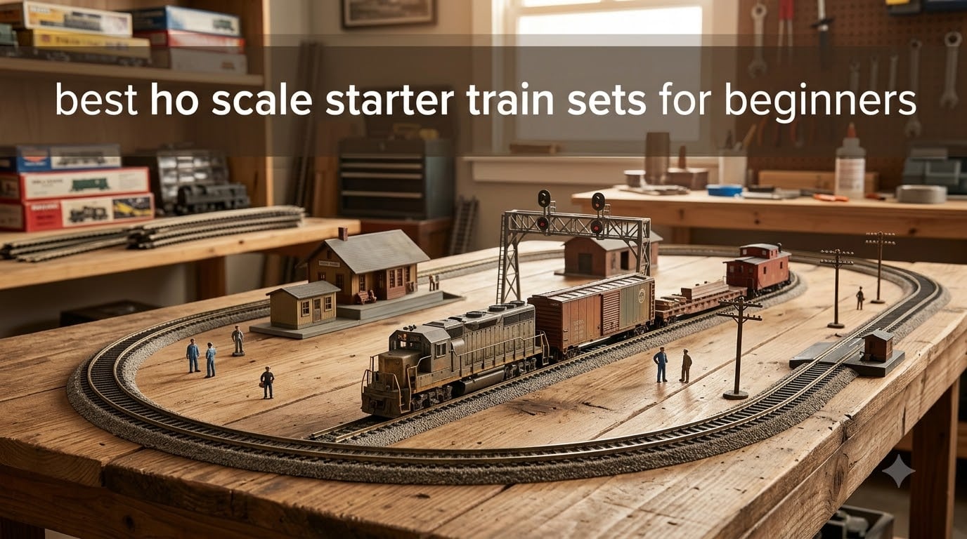best ho scale starter train sets for beginners