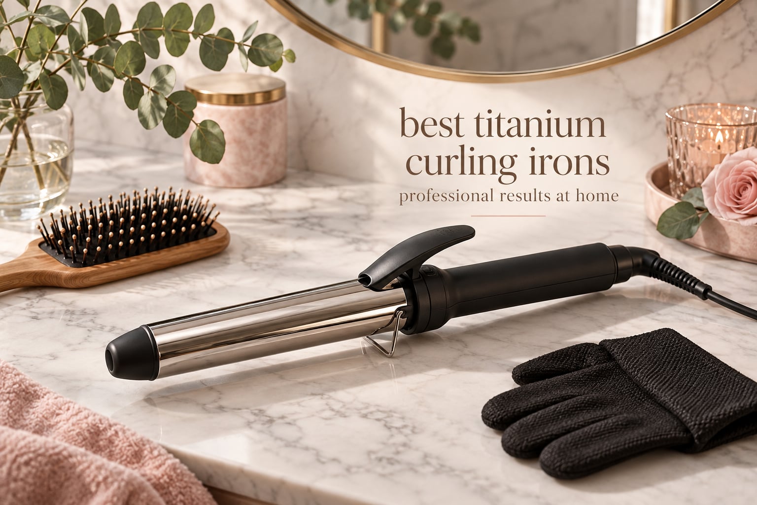 best titanium curling irons professional results at home