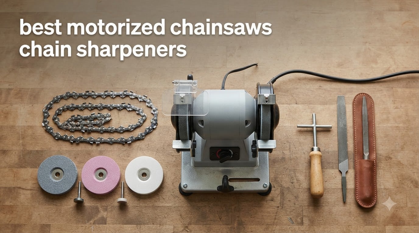 best motorized chainsaws chain sharpeners