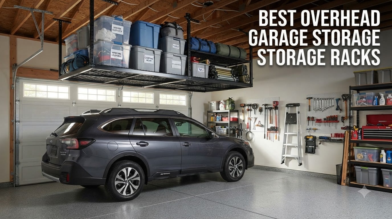 best overhead garage storage racks