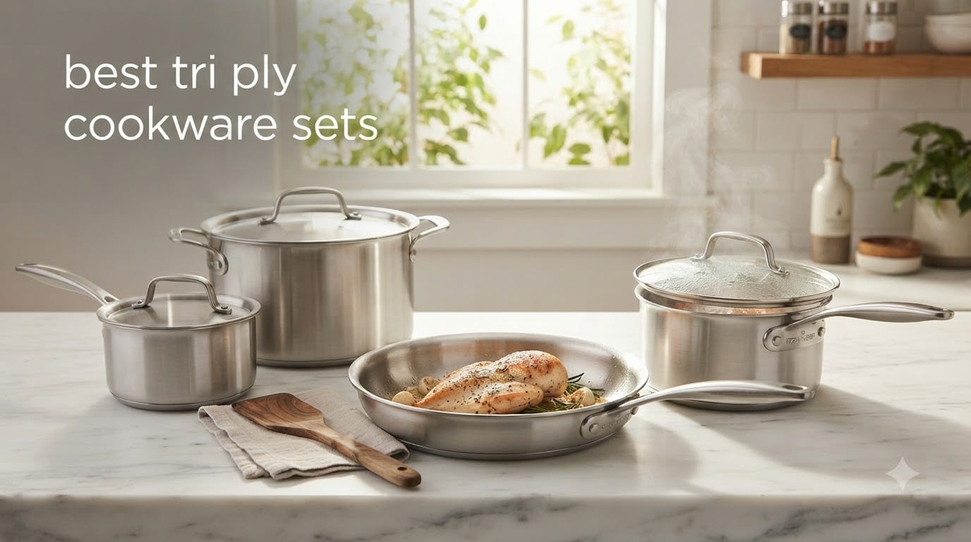 best tri ply cookware sets