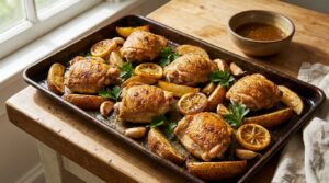 one pan chicken and potatoes dinner ideas