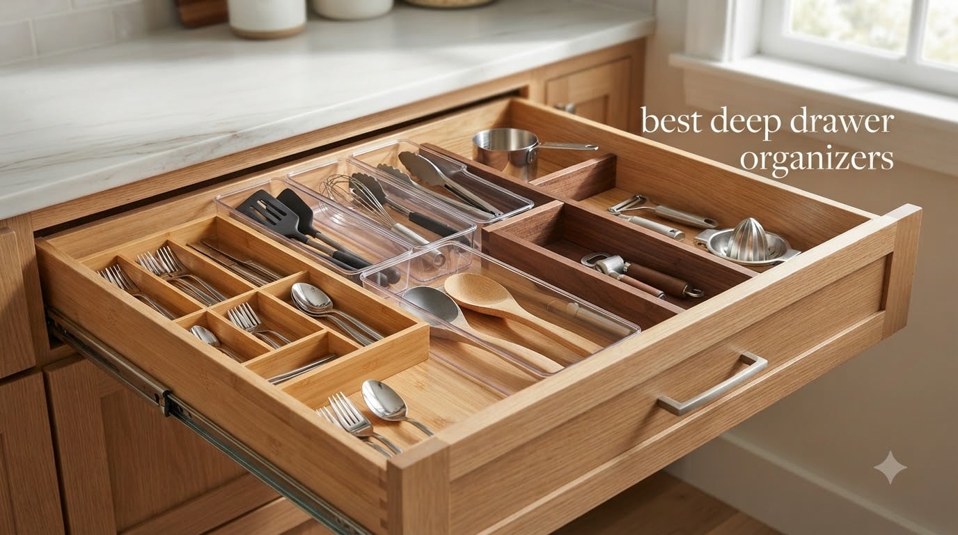 best deep drawer organizers