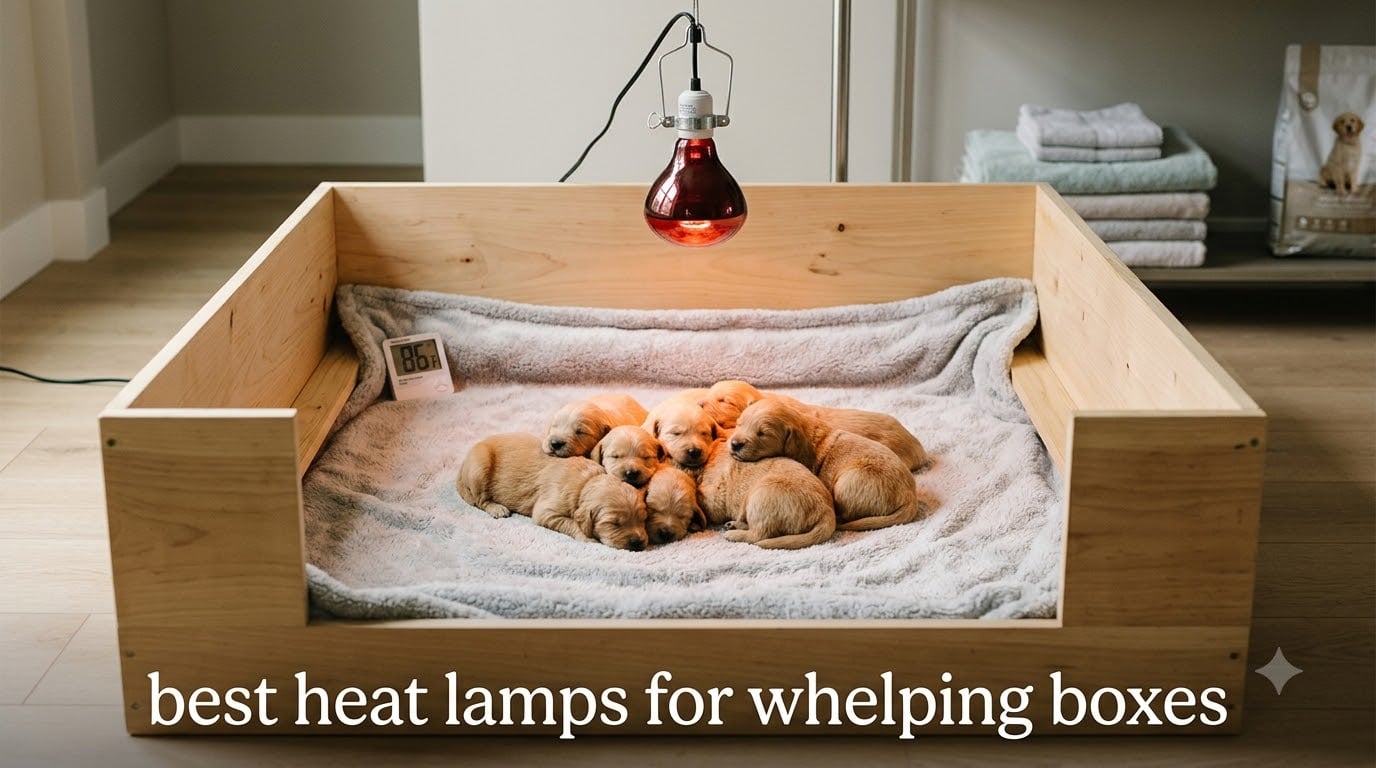 best heat lamps for whelping boxes
