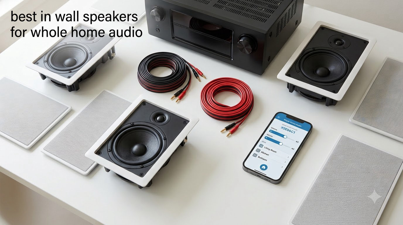 best in wall speakers for whole home audio