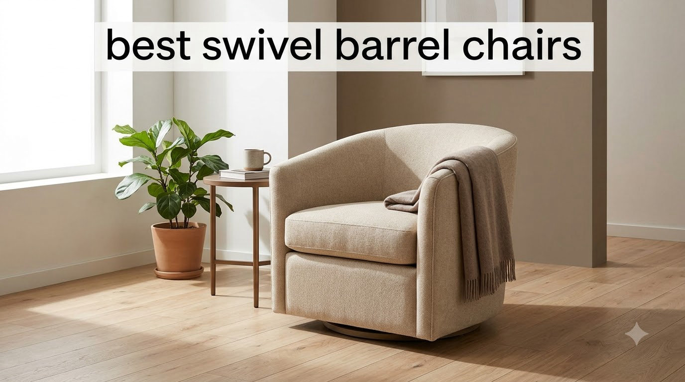best swivel barrel chairs