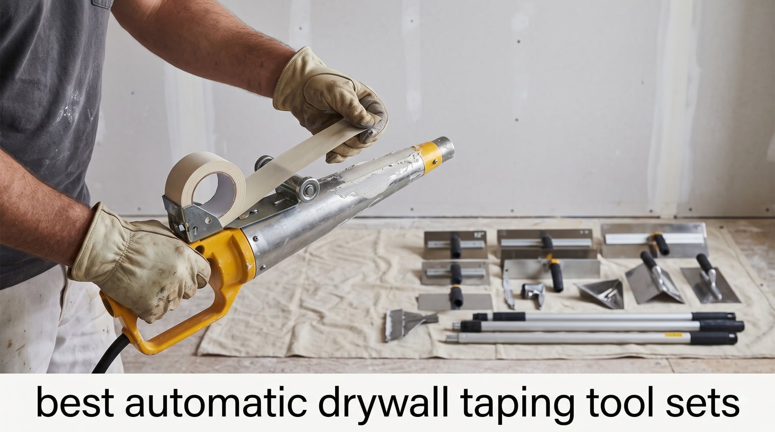 best automatic drywall taping tool sets