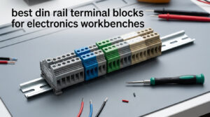 best din rail terminal blocks for electronics workbenches