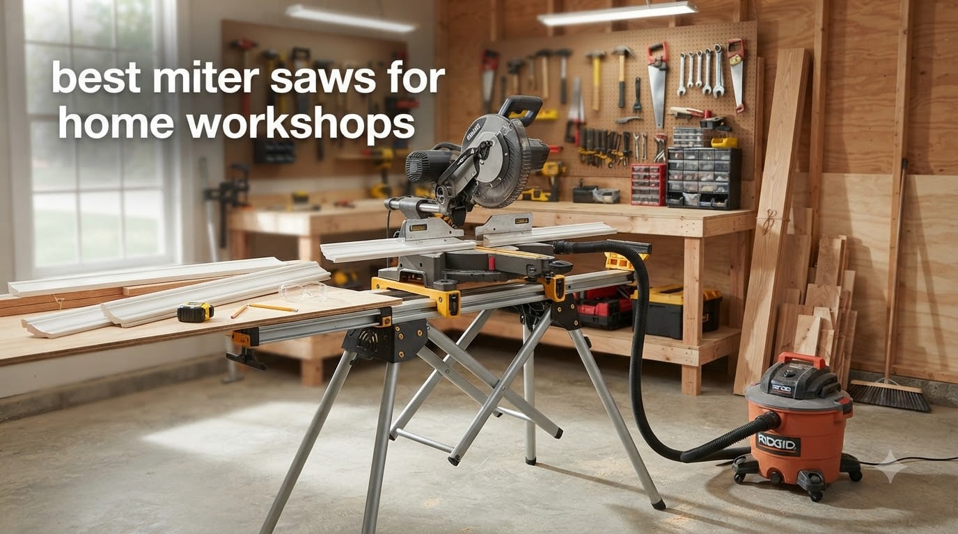 best miter saws for home workshops