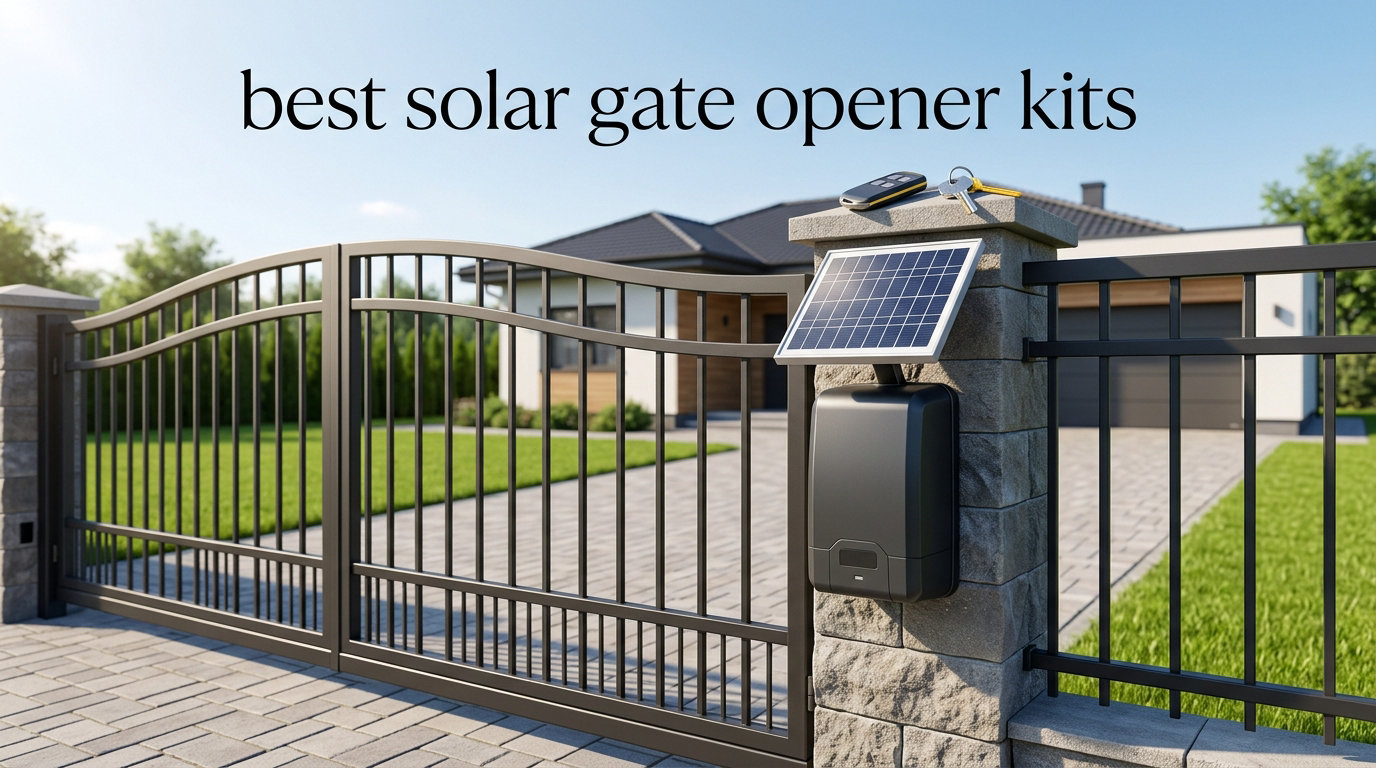best solar gate opener kits