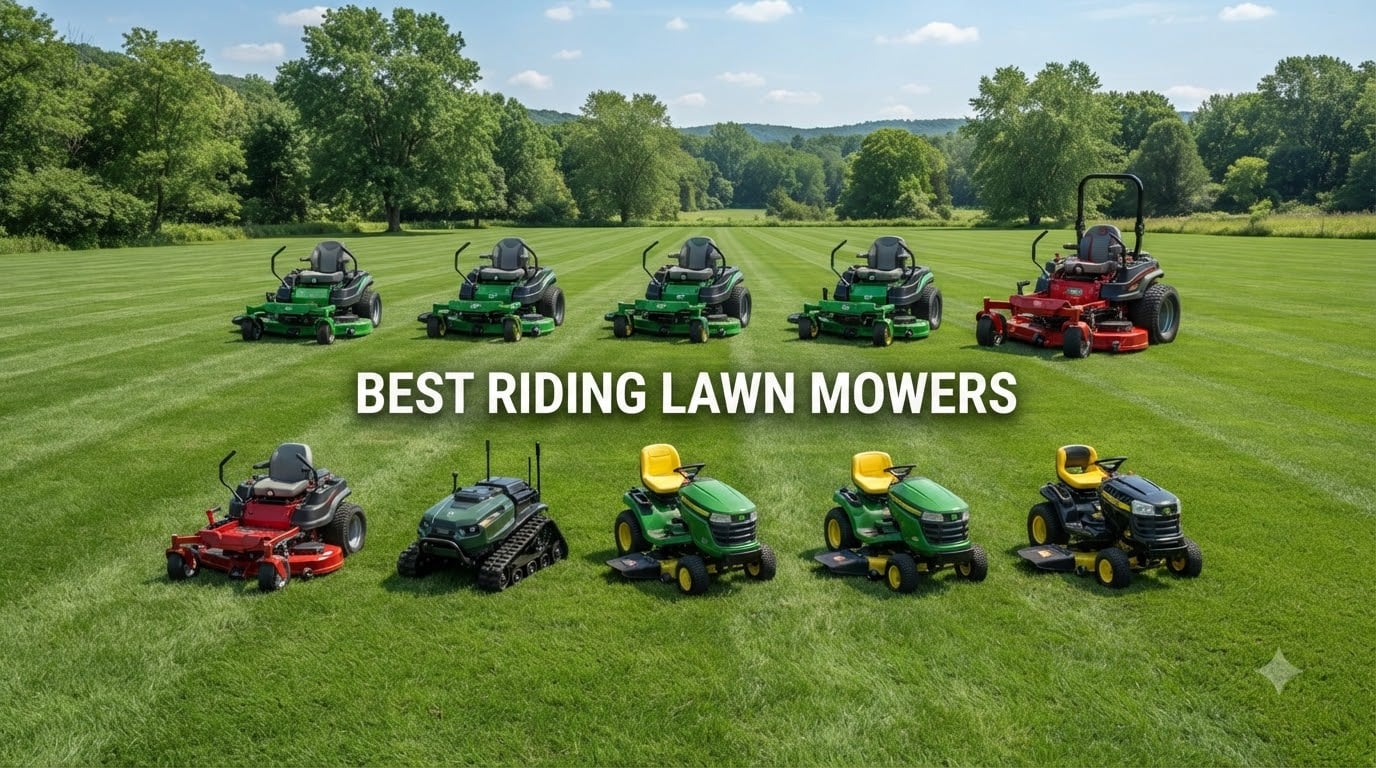 best riding lawn mowers