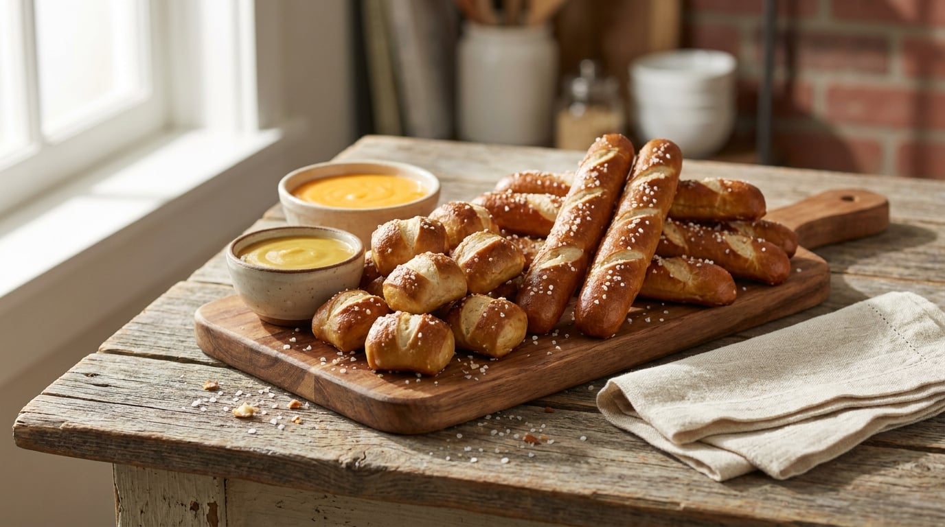easy pretzel recipes for game day snacks