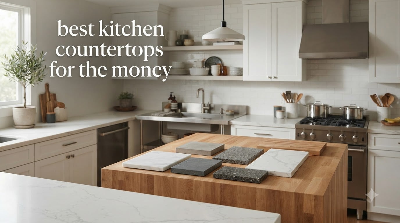 best kitchen countertops for the money