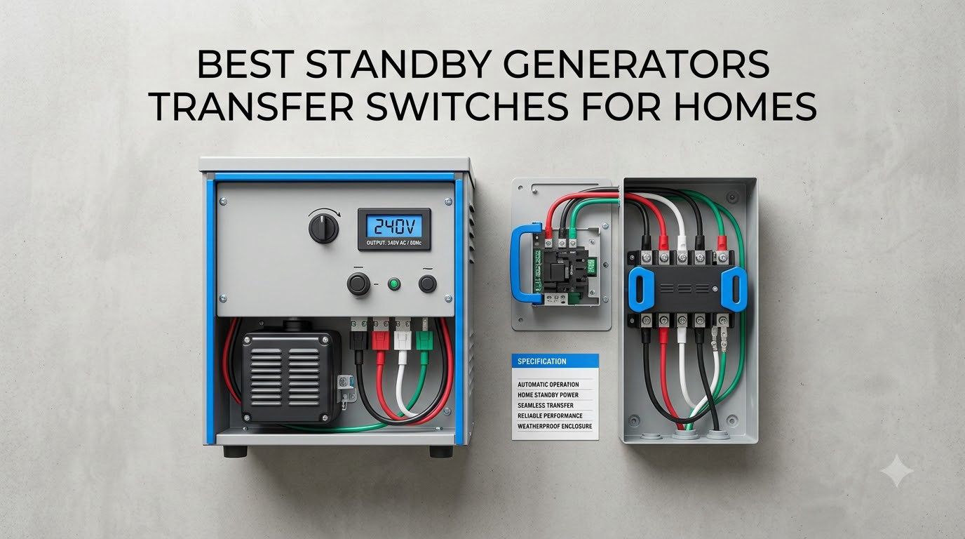 best standby generators transfer switches for homes