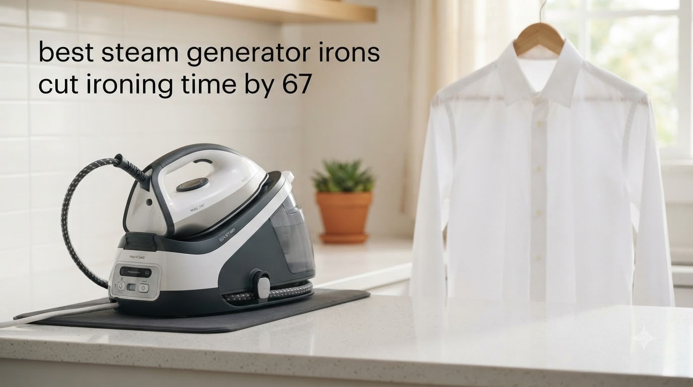best steam generator irons cut ironing time by 67