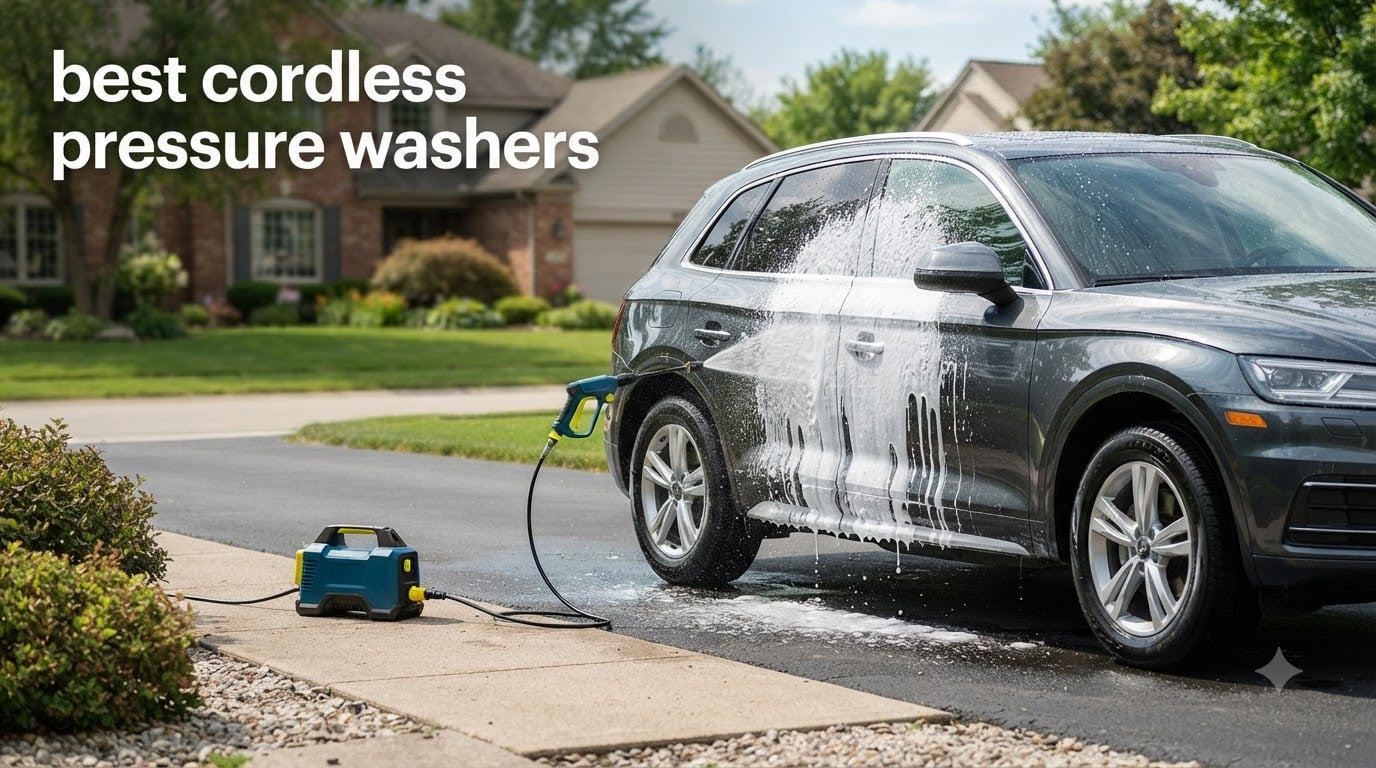 best cordless pressure washers