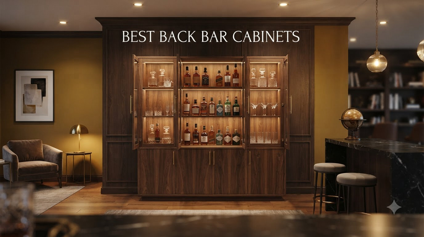 best back bar cabinets