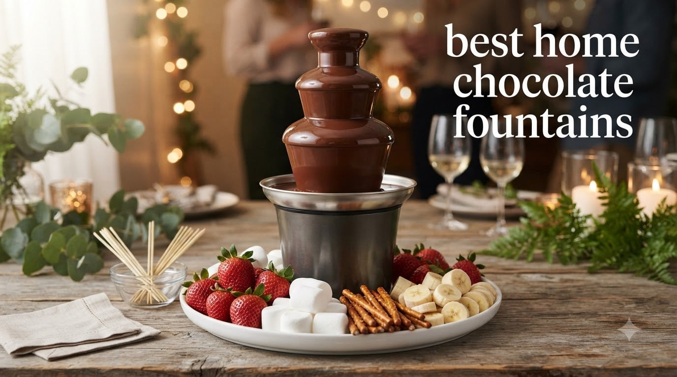 best home chocolate fountains