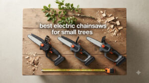 best electric chainsaws for small trees