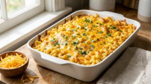 easy baked mac and cheese recipe from scratch
